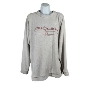 THE WOOLLY THREADS ALPHA OMICRON PI SWEATSHIRT